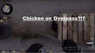 CSGO  Overpass chicken