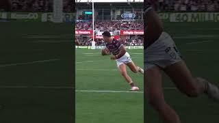 This angle is perfection.  #NRLManlyKnights #9WWOS #NRL