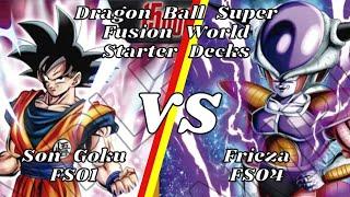 DragonBall  -Duell-  Starter Deck Son Goku VS Starter Deck Frieza