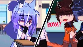 Boss in school  Meme  Gacha club