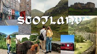 Scotland Travel Vlog Edinburgh Highlands & Riding the Hogwarts Express Jacobite Steam Train