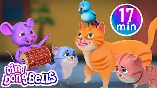 Meow meow cartoon songs  + More Hindi & Hindi Rhymes for Children  Ding Dong Bells