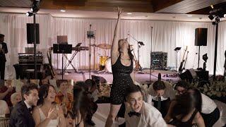 Maid of Honors Epic Performance & Bridal Party Flash Mob Bride & Groom were shocked