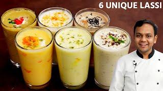 6 अलग स्वाद वाली लस्सी - paan dab chocolate kairi kesar pista mango lassi flavors recipe