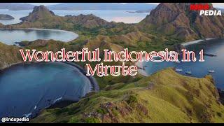 Wonderful Indonesia In 1 Minute #visitindonesia #shorts