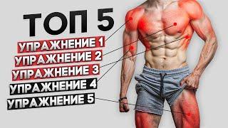Тебе Нужны ВСЕГО 5 Упражнений Чтобы Строить Мышцы ДОМА