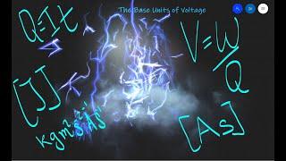 A Level Physics The Base Units for Voltage