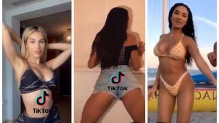 HOT GIRLS BIG BOOBS BIG ASS BODY SHAKE TIKTOK DANCE   HOTTEST GIRLS VERSION  March 2020