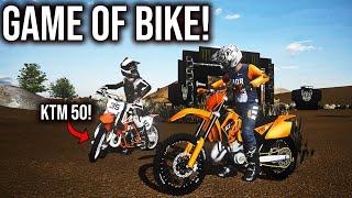 KTM 50 VS KTM 125 GAME OF BIKE WAS SO CLOSE? MX BIKES