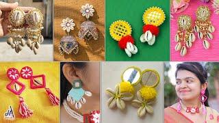 Trendy and Stylish.. Home-Made Design of DIY Earrings for Fancy Girls  Daily Were