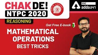 Mathematical Operations in Reasoning Best Tricks  RRB NTPC Reasoning  Chak De NTPC