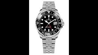 Gigandet  Diver  Automatik  GMT  Keramik  World Trip  G1000-004M-C  Unboxing Made in Germany