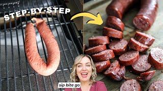 How To Smoke Kielbasa On Traeger Pellet Grill Ironwood 650 Demo