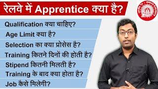 Apprenticeship in Railway  रेलवे में Apprentice कैसे करें ?  Guru Chakachak