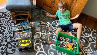 Paps LEGO Batman Yard Sale Gamble