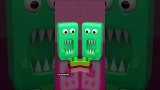 Evil Monsters #18 - Halloween  Animation 3D  Horror shorts  #cutehorror #3dmodeling #ghost