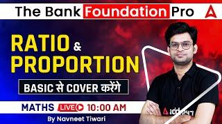 RATIO AND PROPORTION  Maths for Bank Exam  The Bank Foundation Pro by Navneet Sir