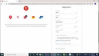 How to create Yandex account without phone number 2022 Yandex Mail Account Creation