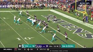 Dolphins vs. Ravens INSANE Ending Dolphins Make Wild 21-Point Comeback