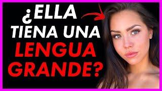 ALINA LOPEZ HABLA DEL TAMAÑO DE SU LENGUA  SUBTITULADO