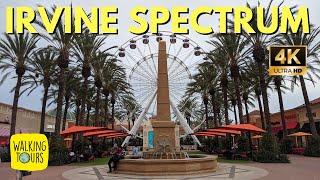 Complete Tour of Irvine Spectrum Mall  Irvine California USA  4K Walking Tour