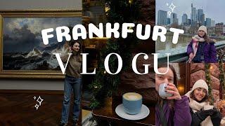 Vlog  Frankfurt Günlüğüm Goethenin Evi Kız Kıza Terapi ️