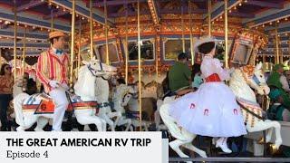 Episode 4 The Great American RV Trip-Day 1 in Disneyland #rvtravel #disneyland #usatravel #gorving