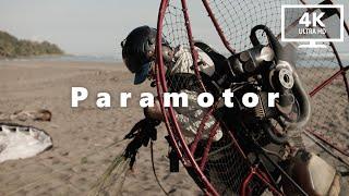PARAMOTOR  - Volando sobre la PLAYA  BMPCC 4K  y Mavic Mini LUT GRATIS