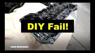 DIY Car Maintenance Disaster