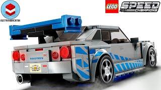 LEGO Speed Champions 76917 2 Fast 2 Furious Nissan Skyline GT-R R34 - LEGO Speed Build Review