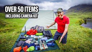 9.5kg Ultralight BackPacking Kit AFTER 6 Days On The West Highland Way