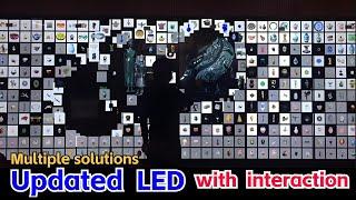 How to update Interactive LED Display Walls for Events ads and exhibitions?