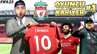 ÜMİDİ LİVERPOOL A TRANSFER OLDU  İLK MAÇ SÜPER KUPA FİNALİ  FİFA 23 OYUNCU KARİYERİ #1