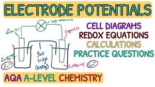 Electrode Potentials and Cells - Everything You NEED To Know｜AQA A Level Chemistry