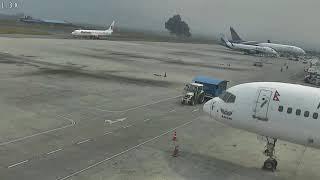 US Bangla plane crash cctv footage at Kathmandu Airport