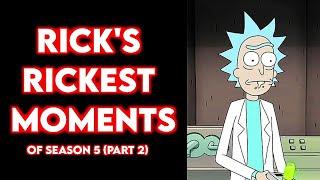 Ricks Funniest Moments Of Season 5 Episodes 6-10  Part 2  Rick and Morty