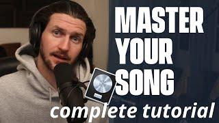 How To Master Your Song In Logic Pro Mastering Tutorial