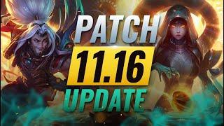 NEW UPDATE BEST Champions TIER List – League of Legends Patch 11.16