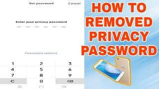 VivoHow To Removed Privacy PasswordTagalog Tutorial