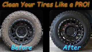 Worlds Best Way To Clean Your Dirty Tires