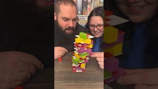 If Tetris and Jenga Had A Baby Come Play Crazy Tower With Us #boardgames #couple