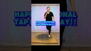 Happy #NationalTapDanceDay Learn this beginner tap combo on my channel 🩵