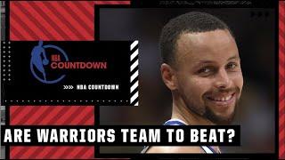 Are the Warriors looking like the best team in the West?  NBA Countdown