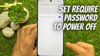 How to Set Require Password to Power off OnePlus Nord CE 3 Lite 5G