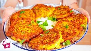 NAME Just grate 2 zucchini Zucchini is tastier than meat Draniki from zucchini. Cooking at Hom..