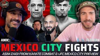 UFC Mexico City Preview Asim Zaidi from Karate Combat and Moreno vs Royval 2 Picks  A&F.469