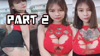 FELM SUNNY LIVE BIGO GUNTING BAJU HINGGA BOLONG NONGOL ITUNYA  PART 2