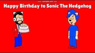 Happy Birthday to Sonic The Hedgehog