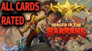 Forged in the Barrens NEW CARDS Review EVERY CARD RATED 