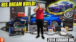 Surprising our SUBSCRIBER with his DREAM CAR BUILD Full Transformation  2014 Subaru BRZ 4K